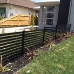 privacy screens 60mm fence black